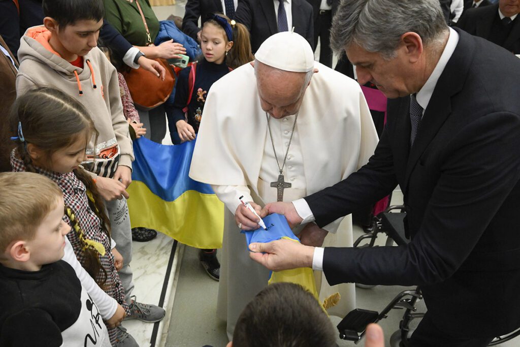 Pope Marks Anniversary Of Russia’s ‘absurd, Cruel’ War On Ukraine ...