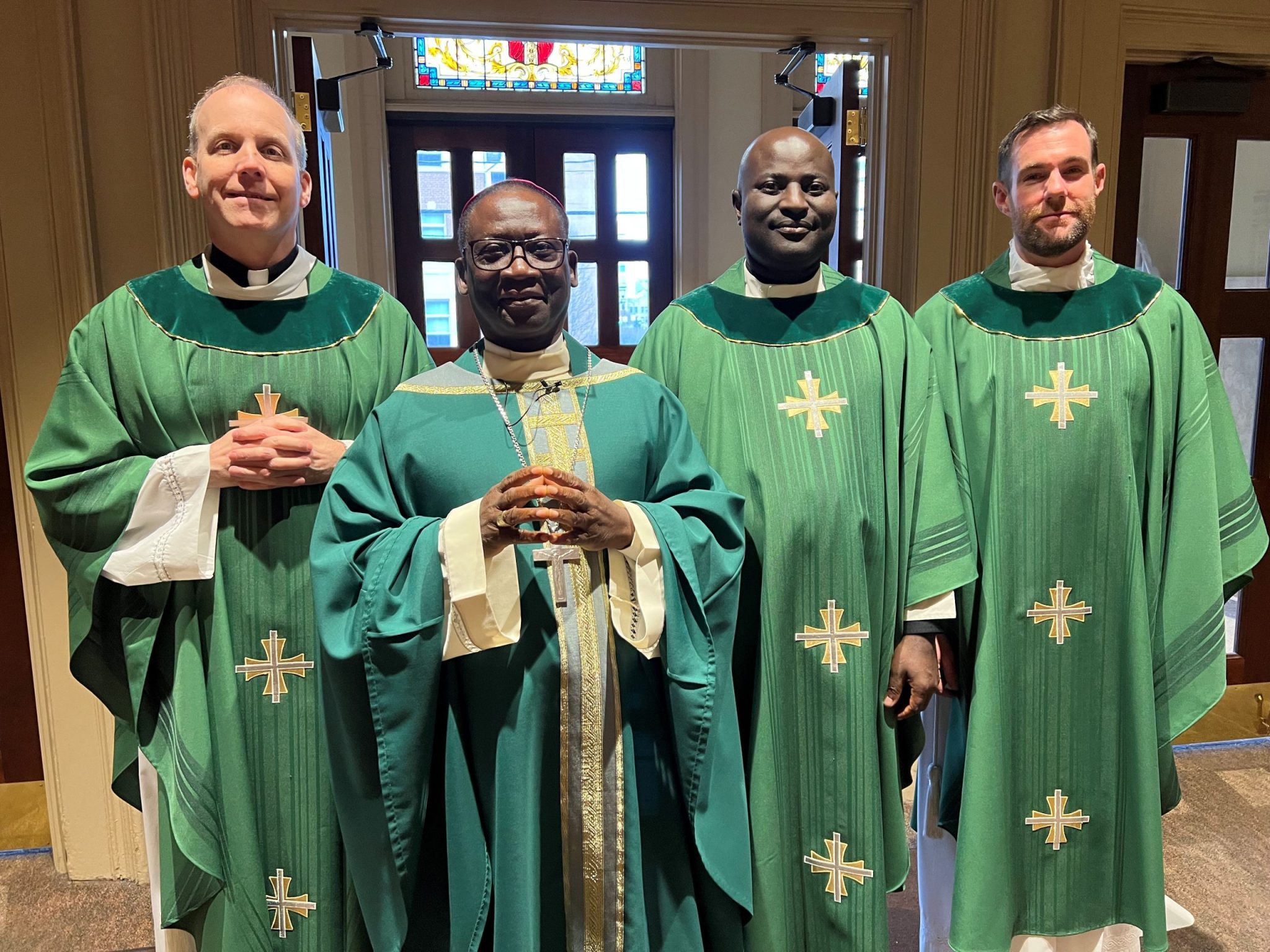 Bishop of Sunyani, Ghana, stops in Scranton for pastoral visit ...