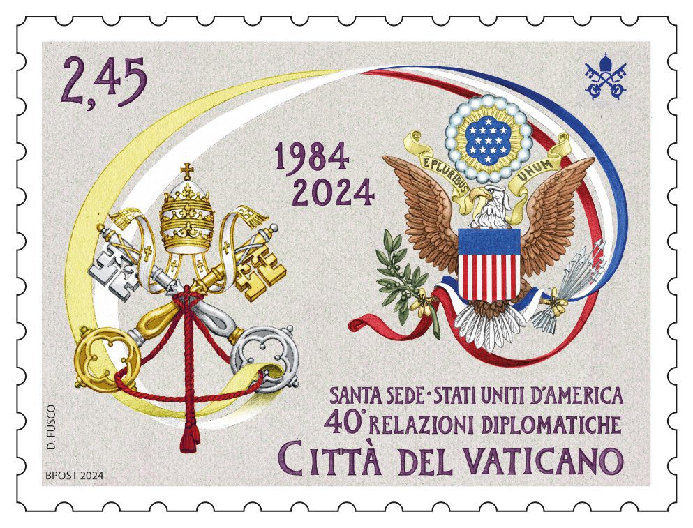 Vatican stamp celebrates U.S.-Holy See diplomatic relations – Diocese ...